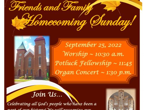 Join us for Homecoming!